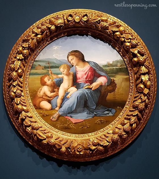 The Alba Madonna, painting by Raphael